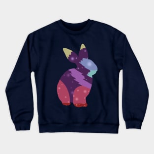 Rabbit Animal Gradation Crewneck Sweatshirt